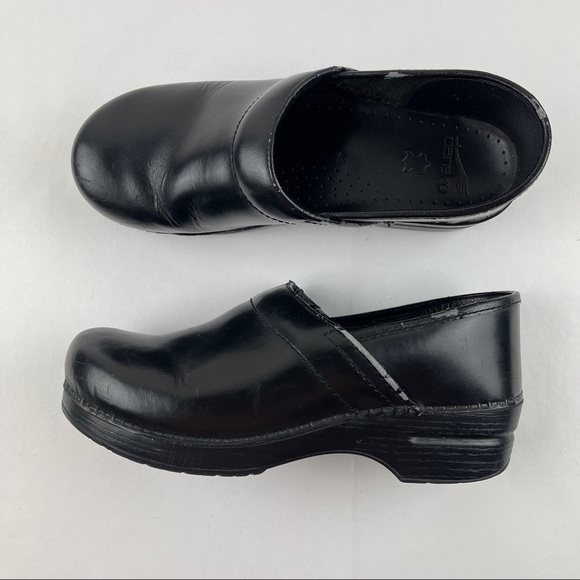 Dansko Clogs Shoes Womens Size EU 41 US 10.5-11 Black Slip On - Picture 1 of 10
